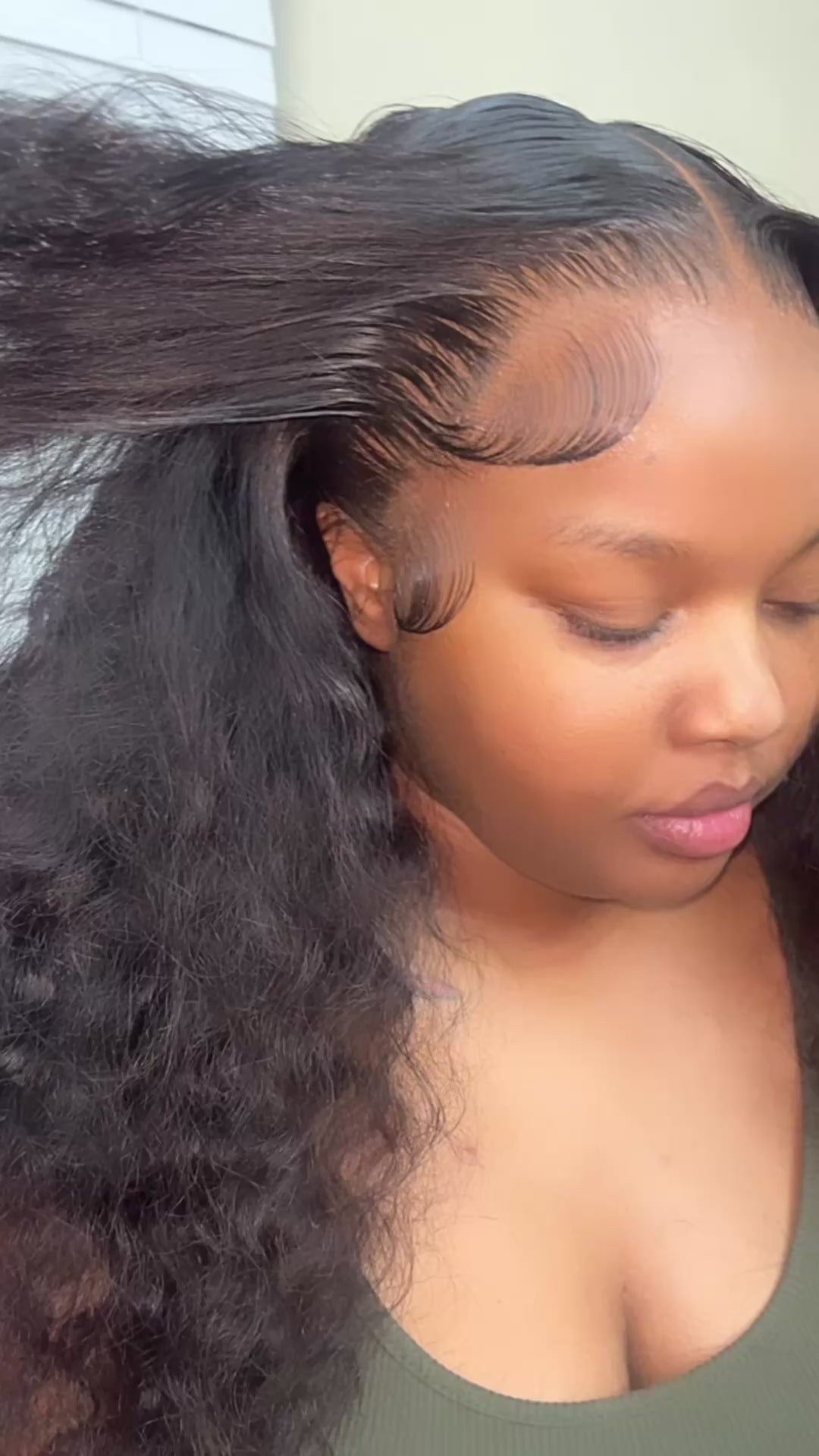 13x6 HD Wig 180% Density